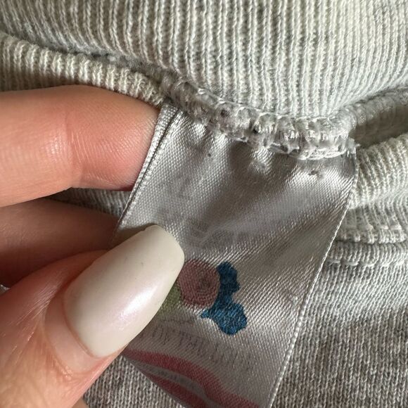 Vintage xmas funny santa reindeer funny graphic crewneck sweater‎ sz xl grey - Picture 5 of 7